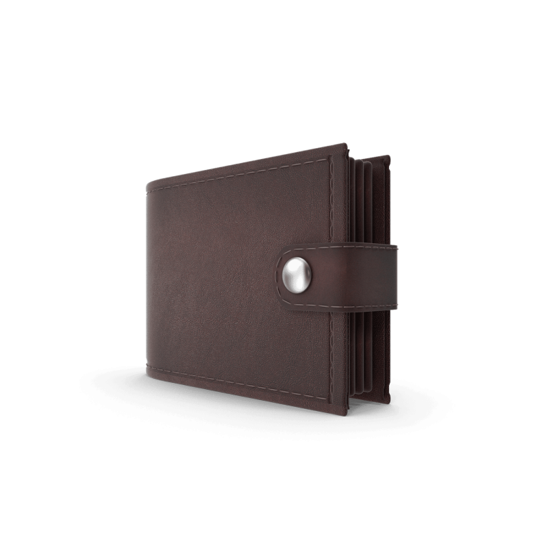 Brown Large Wallet