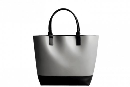 A Fashionable and Practical Spliced Handbag