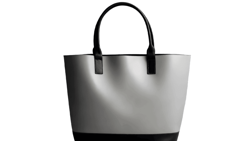 A Fashionable and Practical Spliced Handbag