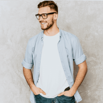 Light Blue Casual Shirt