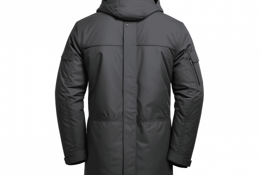 Style and Warmth Combined! Experience of Men's Winter Hooded Long Black Coat