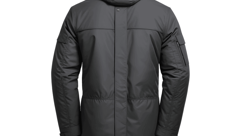 Style and Warmth Combined! Experience of Men's Winter Hooded Long Black Coat