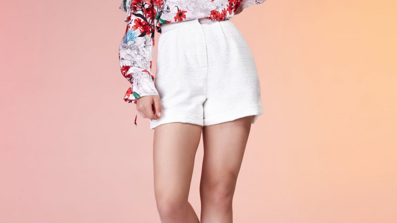 The Refreshing Summer Pair: Floral Shirt and White Shorts